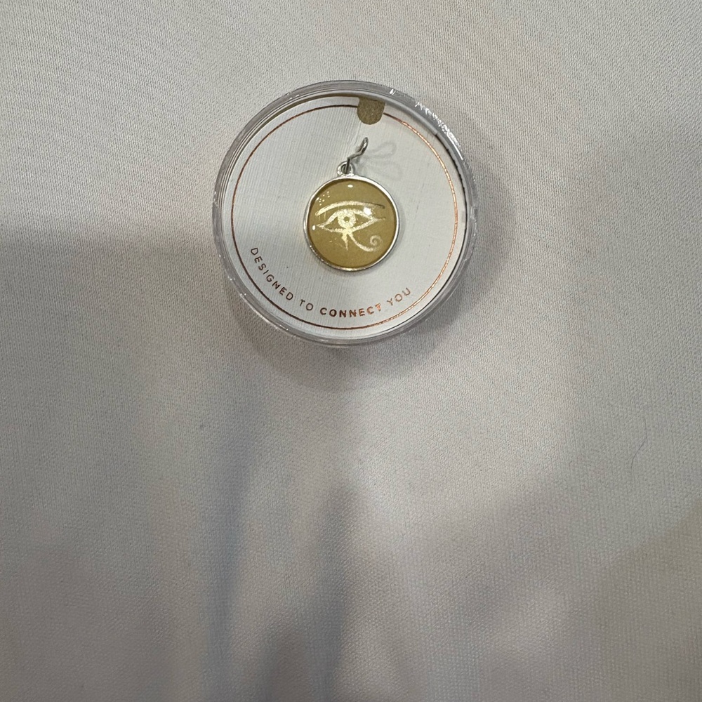 Alex and Ani Silver Eye of Horus Pendant